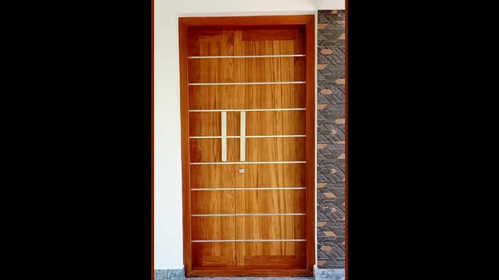 Wooden Door Design With No Glass: