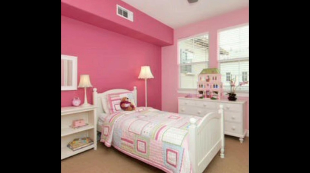 Combination of Pink and light pink for Bedroom