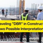 Unraveling "DBR" in Construction: Two Possible Interpretations
