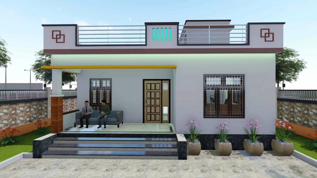 Normal Village House Design 4