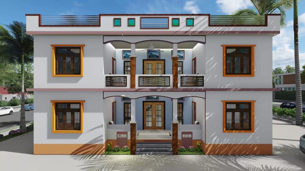 Normal Village House Design 11