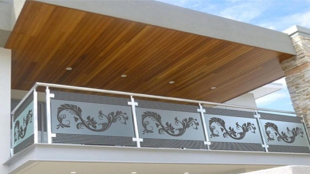 modern balcony grill design