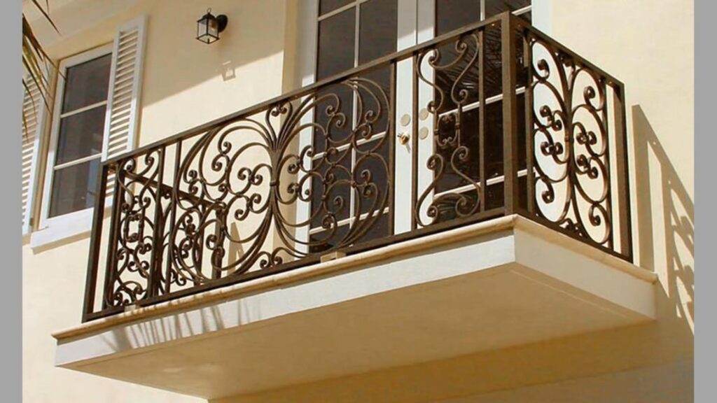 modern balcony grill design